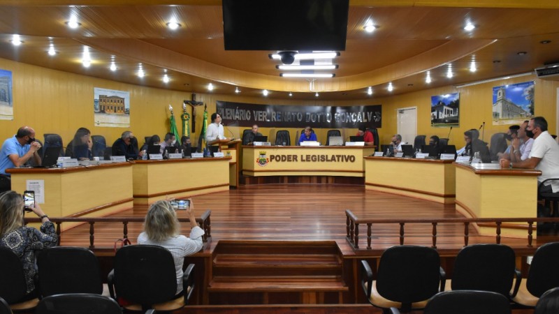 Danrlei participa de plenária na Câmara Municipal de São Gabriel