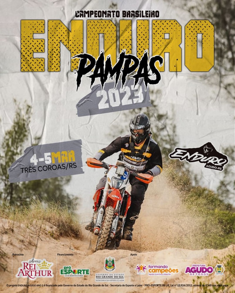 Campeonato Brasileiro de Motocross 2023 terá início dia 16 de