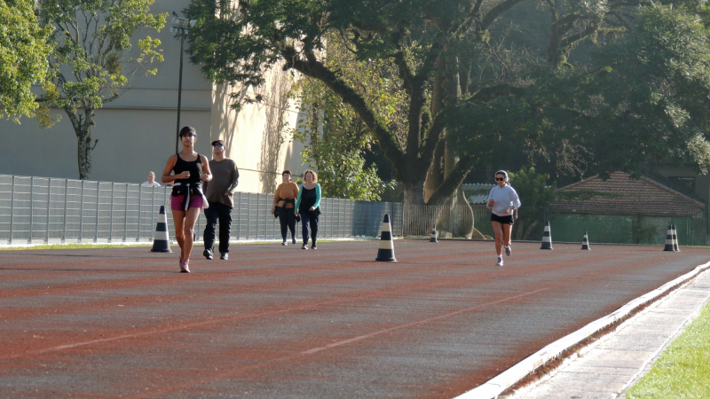 Pista de atletismo do Cete, em Porto Alegre