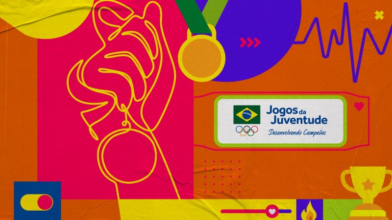 Logotipo Jogos da Juventude 2023