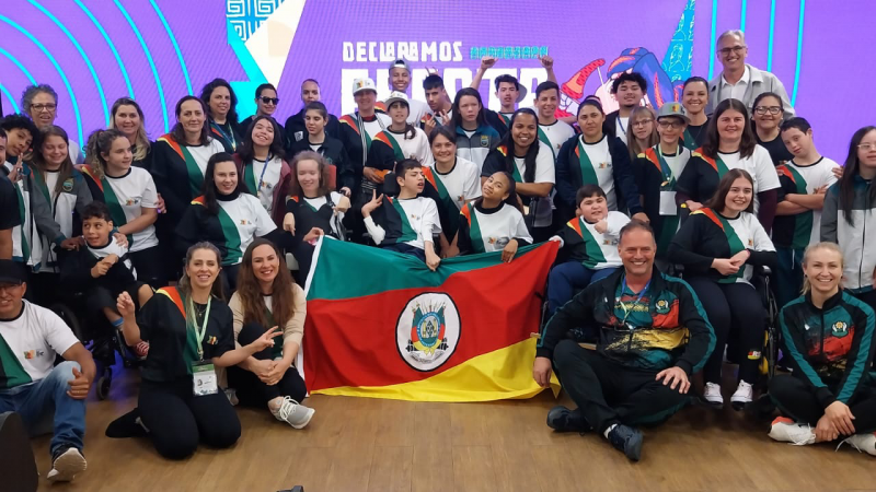 RS conquista resultado histórico na seletiva das Paralimpíadas Escolares