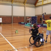 Prova de tiro com arco no Cete