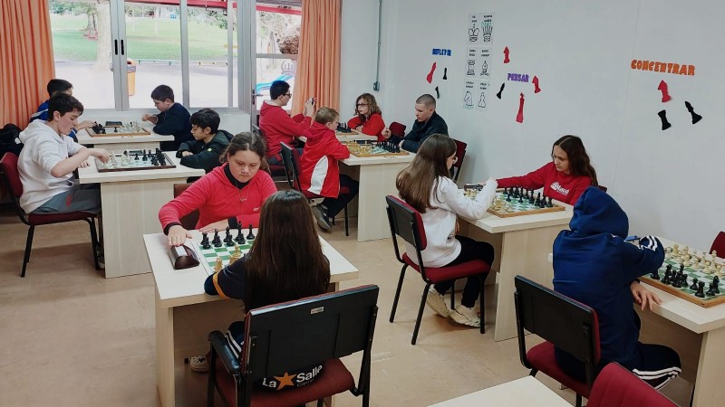 Torneio de xadrez no Cergs