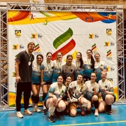 Colégio Bom Pastor de Nova Petrópolis, campeãs do vôlei feminino