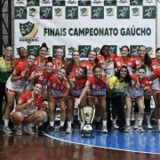 Equipe adulta de handebol AECB