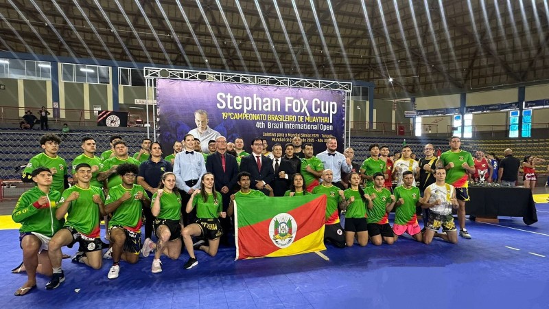 Equipe da Federação Rio-Grandense de MuayThai e Kickboxing