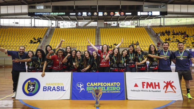 Atletas do Pró-Esporte conquistam bronze no Campeonato Brasileiro de Seleções Juvenil de Handebol 2024 