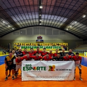 Equipe de futsal da Associação Esportiva Uruguaianense (AEU)