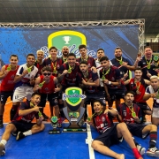 Equipe de futsal da Associação Esportiva Uruguaianense (AEU)