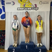 Patinadora Laís Herbstrith von Zeidler, campeã da América’s Cup, recebe o Bolsa-Atleta RS